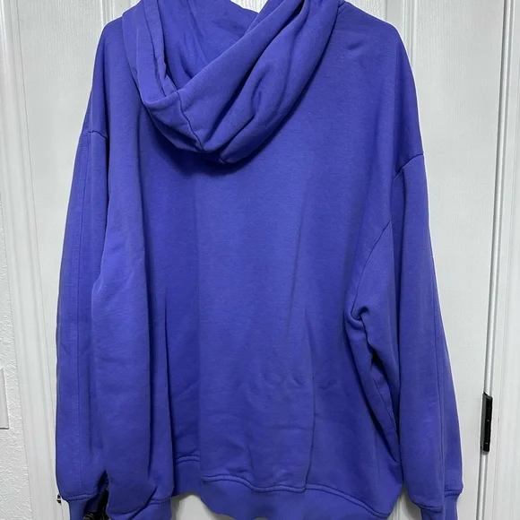 Adidas Women’s Purple Hoodie - Picture 4 of 4